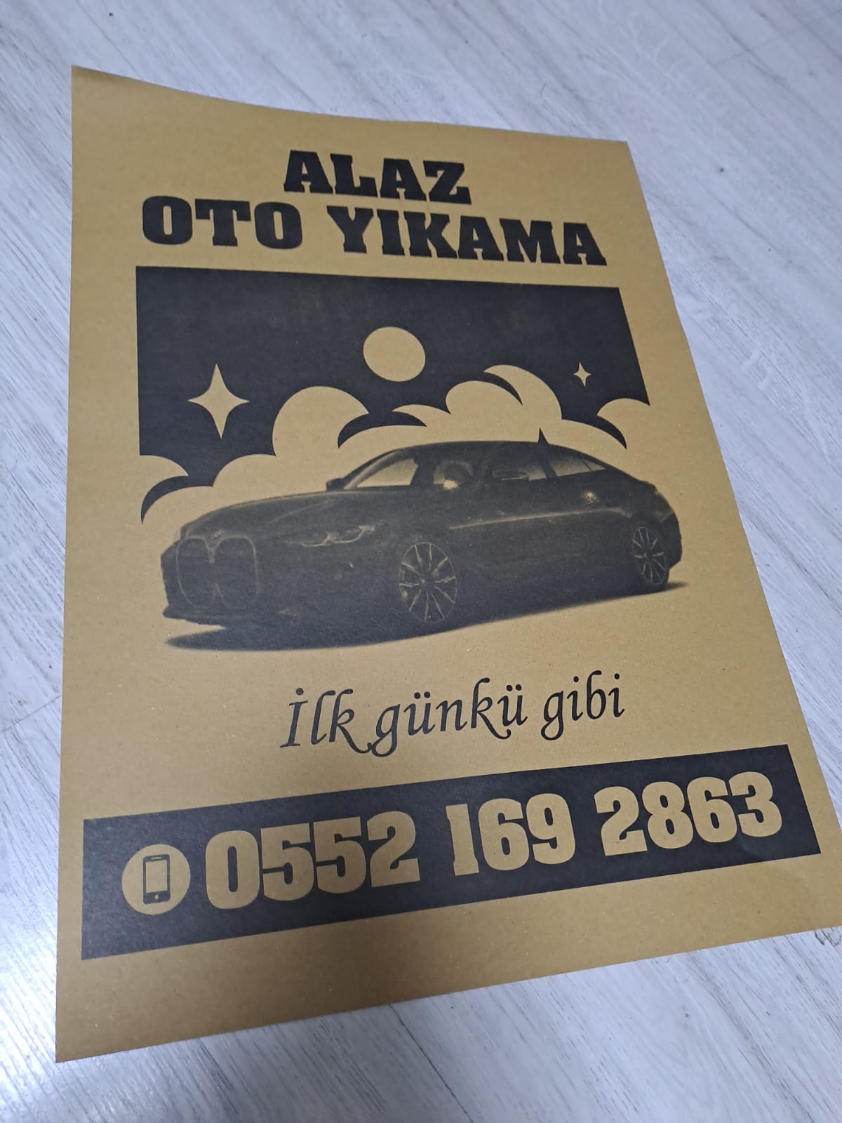 Oto Yıkama Oto Kiralama Oto Galeri Kağıt Paspas 